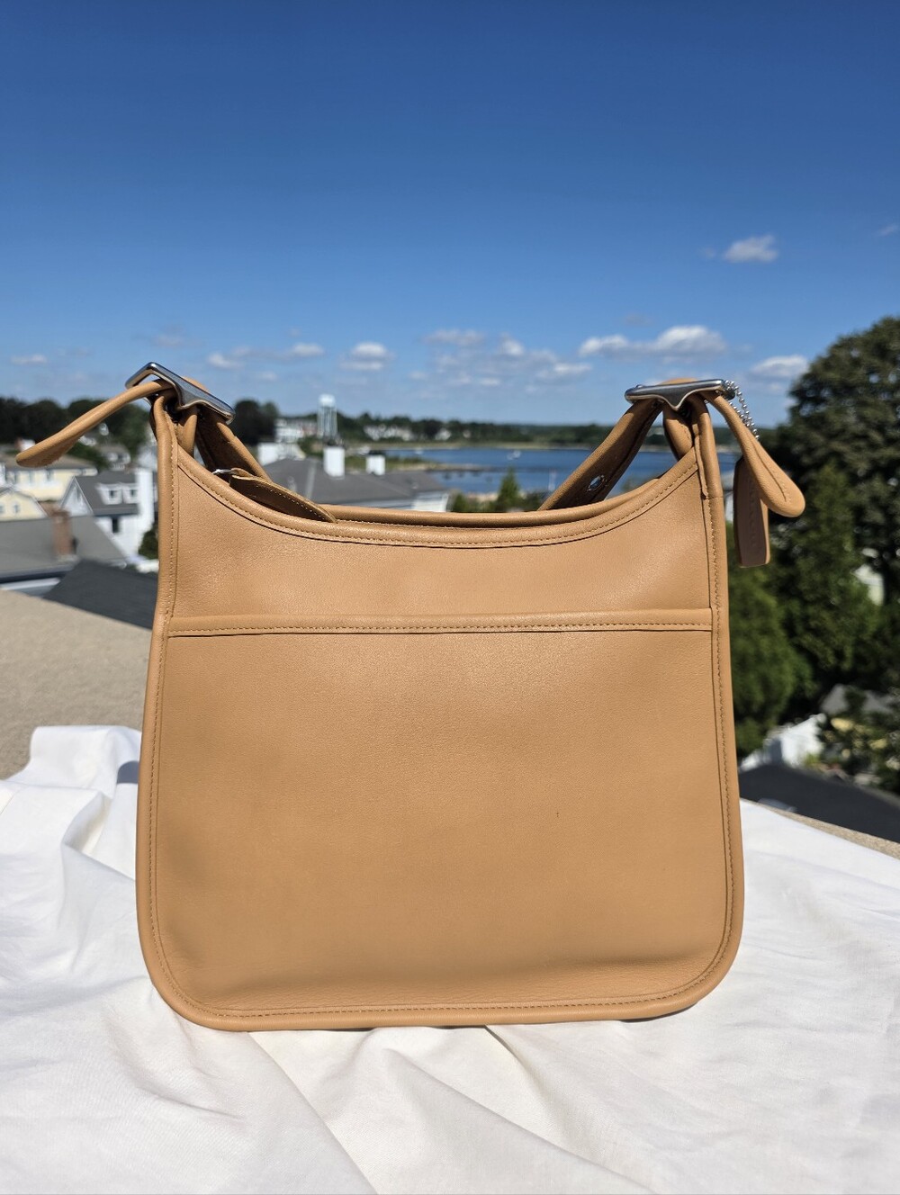 Vintage Coach Camel Tan, Legacy Zip, USA